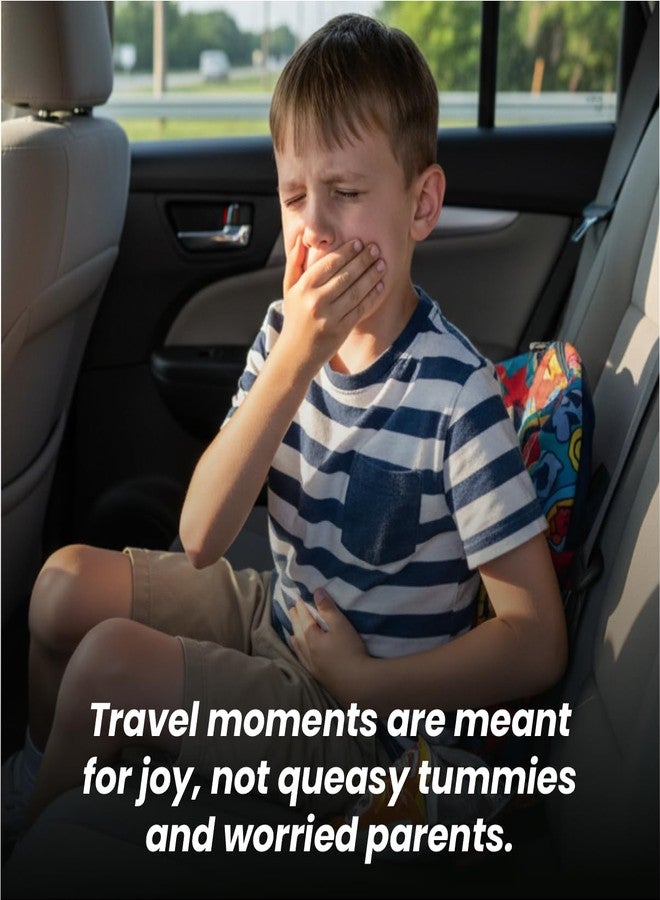 Herb Tantra Travel Ease Junior Kids Roll-On | Anti-Nausea Aromatherapy for Motion Sickness and Vomiting | Cruise, Airplane, Road Trip Essential | All Natural Non Drowsy - Image 2